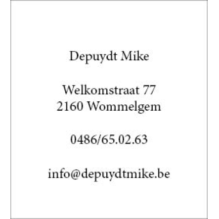 DEPUYDT MIKE